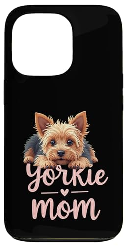 Yorkshire Terrier Mama Hund Yorkie Mama Süßer Welpe Hülle für iPhone 13 Pro von Yorkshire Terrier Fun Designs