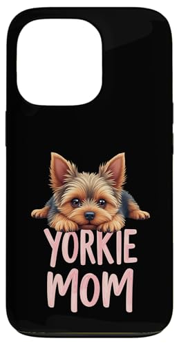 Yorkshire Terrier Mama Hund Yorkie Mama Süßer Welpe Hülle für iPhone 13 Pro von Yorkshire Terrier Fun Designs