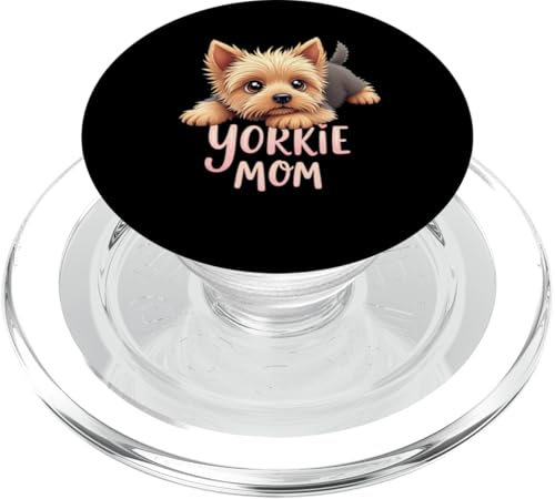 Yorkshire Terrier Mama Hund Yorkie Mama Süßer Welpe PopSockets PopGrip für MagSafe Yorkshire Terrier Mama Hund Yorkie Mama Süßer Welpe PopSockets PopGrip für MagSafe von Yorkshire Terrier Fun Designs