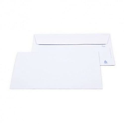 Yosan Briefumschläge Weiß 500 Stück 11,5 x 22,5 cm von Yosan