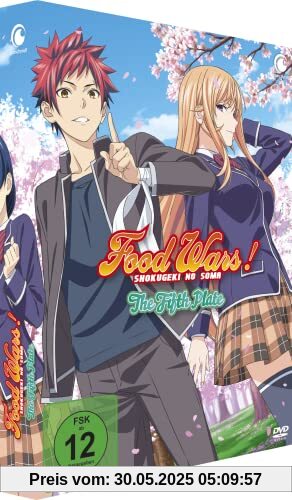 Food Wars! The Fifth Plate - Staffel 5 - Vol.1 - [DVD] mit Sammelschuber von Yoshitomo Yonetani