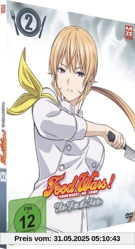Food Wars! The Fourth Plate - Staffel 4 - Vol.2 - [DVD] von Yoshitomo Yonetani