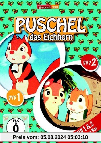 Puschel, das Eichhorn - DVD 1 & 2 in dieser Box von Yoshiyuki Kuroda