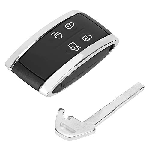 Auto-Schlüsselanhänger-Gehäuse, 5-Tasten-Fernbedienungsgehäuse für Autoschlüssel, Ersatz für Jaguar XF 2009–2012, Schlüssel-Ersatz-Fernbedienungsgehäuse-Abdeckung, 5-Tasten-Gehäuse Auto-Schlüsselanhänger-Gehäuse, 5-Tasten-Fernbedienungsgehäuse für Autoschlüssel, Ersatz für Jaguar XF 2009–2012, Schlüssel-Ersatz-Fernbedienungsgehäuse-Abdeckung, 5-Tasten-Gehäuse von Yosoo Health Gear