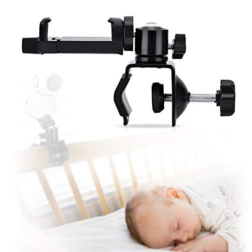 Yosoo Health Gear Babyphone-Halterung, Universelle Halterung für Babykamera, 360 Grad drehbar, Verstellbar, für die meisten Babyphone-Geräte, Schwarz von Yosoo Health Gear