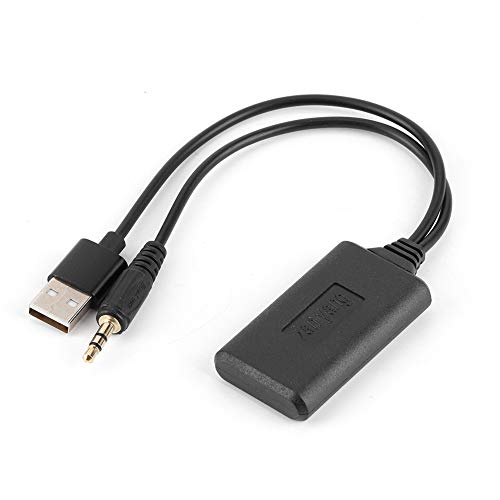 Bluetooth-Audiokabel, Bluetooth-AUX-IN-Kabel, 3,5-mm-Auto-AUX-Audiokabel, Kabelloser Bluetooth-Empfängeradapter, HIFI-Stereomusik, Autozubehör von Yosoo Health Gear