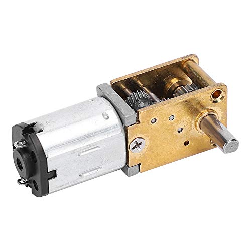 DC-Bürsten-6-V-Mini-Getriebemotor, Mikro-Turbo-Schneckengetriebemotor, Untersetzungsmotoren, Elektronische Geräte, Hochdruckreiniger-Teile, Zubehör, 1218GEN20 (DC6V 70RPM) von Yosoo Health Gear