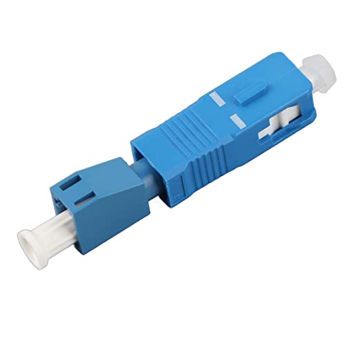 Glasfaser-Adapter-Konverter, SC-Stecker auf LC-Buchse, Single-Mode-Glasfaser-Hybrid-Optik-Adapter-Konverter, Single-Mode-Glasfaser-Hybrid-Optik-Adapter-Konverter für die Optische Netzwerkkommunikation von Yosoo Health Gear