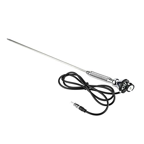 Gummi Auto FM AM Radioantenne, 18,5Zoll Universal Autodachkotflügelradio Passive Antenne für Autoradio Flexible Antenne aus Weichem Gummi Kfz Antennen AM/FM Antenne 180 ° Drehbar für Fahrzeug Auto LKW von Yosoo Health Gear