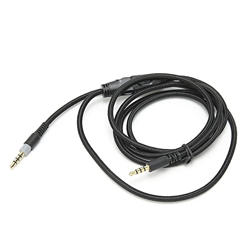 Kopfhörer Kabel Männlich zu Männlich Aux-Kabel 3,5mm, 4,9 Fuß Auxiliary Audio-Kabel-Kopfhörer Draht mit Lautstärke Regelung für HyperX Cloud, Sauerstoff Freies von Yosoo Health Gear