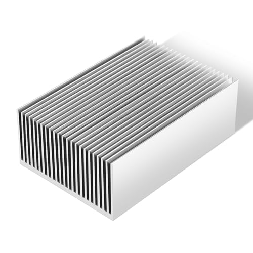 Kühlkörper, Aluminium Kühlkörper PC Kühlrippen Kühler-Set Heatsink für LED Verstärker Transistor IC Modul, 100 x 69 x 36 mm von Yosoo Health Gear
