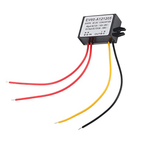 Spannungswandler AC-DC-Buck-Spannungsregler-Leistungsmodul, AC 10-28 V Bis DC 12 V-Abwärtsmodul-Spannungsregler-Gleichrichter, AC-DC-Abwärts-Abwärtswandler (5A) von Yosoo Health Gear