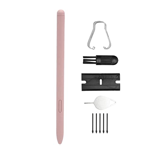Tab S6 Lite Stylus Professioneller Eingabestift mit Hoher Empfindlichkeit, 5 Eingabestiftspitzen, SM P610, Auswurfstift, Pinsel, Pinzette und Kunststoffklinge mit 10,4 Zoll für Tab S6 Lite Stylus Professioneller Eingabestift mit Hoher Empfindlichkeit, 5 Eingabestiftspitzen, SM P610, Auswurfstift, Pinsel, Pinzette und Kunststoffklinge mit 10,4 Zoll für von Yosoo Health Gear