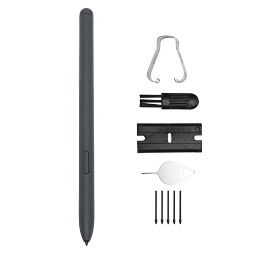 Tab S6 Lite Stylus Professioneller Eingabestift mit Hoher Empfindlichkeit, 5 Eingabestiftspitzen, SM P610, Auswurfstift, Pinsel, Pinzette und Kunststoffklinge mit 10,4 Zoll für Tab S6 Lite Stylus Professioneller Eingabestift mit Hoher Empfindlichkeit, 5 Eingabestiftspitzen, SM P610, Auswurfstift, Pinsel, Pinzette und Kunststoffklinge mit 10,4 Zoll für von Yosoo Health Gear