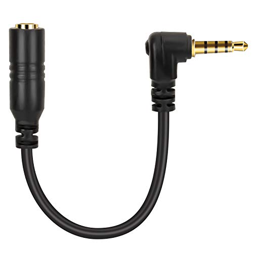 Yosoo Health Gear TRS zu TRRS Konverter-Kabel, 3,5 mm Kopfhörer Konverter Mikrofonkabel für Smartphone von Yosoo Health Gear