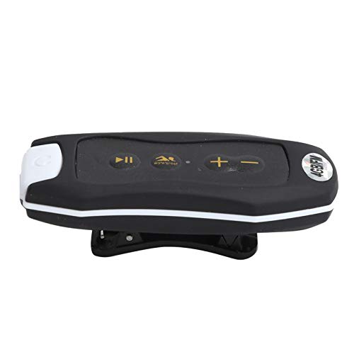 4 GB Wasserdichter MP3, 4 GB IPX8 Wasserdichter FM-Musik-Player Tragbarer Tauchsport-MP3 mit Kopfhörer und Clip von Yosoo