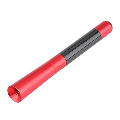 Autoantenne, Yosoo Universal Auto 12cm Kohlefaser Kurze Antenne FM Radio Antenne mit Schrauben Carbon Rot für Pkw Antenne Autoantenne Rot Autoantenne Sport Rot Kohlefaser Antenne Antenne(Roter Kohlens Autoantenne, Yosoo Universal Auto 12cm Kohlefaser Kurze Antenne FM Radio Antenne mit Schrauben Carbon Rot für Pkw Antenne Autoantenne Rot Autoantenne Sport Rot Kohlefaser Antenne Antenne(Roter Kohlens von Yosoo