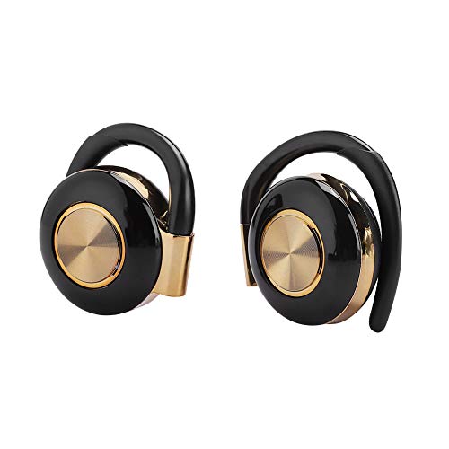 Bluetooth Kopfhörer, Ohrhörer Bluetooth on Ear, Binauraler Anruf, Großer Lautsprecher, Ohrhängender Bluetooth Kopfhörer, Stereo Dual Channel Wireless Kopfhörer von Yosoo
