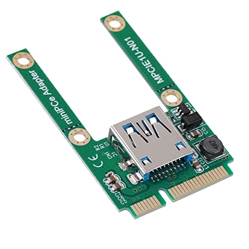 MSATA-zu-USB-Konvertierungskarte, PCI-E-Erweiterungskonverter-Adapter, Unterstützt USB-WiFi-Netzwerkadapter von Yosoo