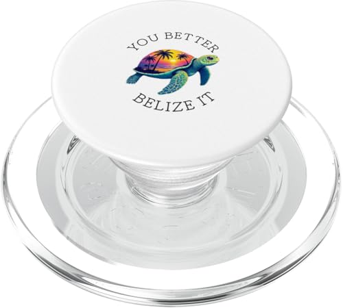 You Better Belize It Lustiges Souvenir Belize Urlaub PopSockets PopGrip für MagSafe You Better Belize It Lustiges Souvenir Belize Urlaub PopSockets PopGrip für MagSafe von You Better Belize It Funny Belize Vacation