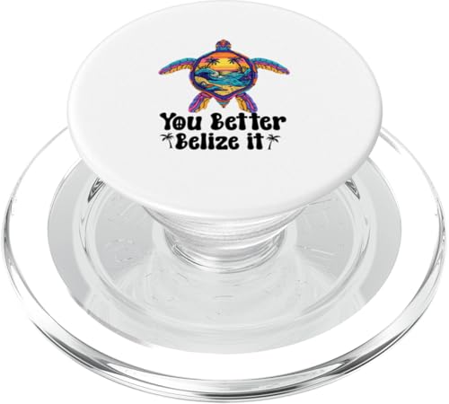 You Better Belize It Lustiges Souvenir Belize Urlaub PopSockets PopGrip für MagSafe You Better Belize It Lustiges Souvenir Belize Urlaub PopSockets PopGrip für MagSafe von You Better Belize It Funny Belize Vacation