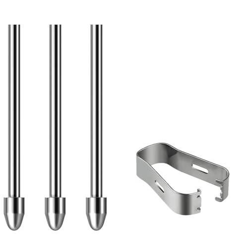 Youdefa Remarkable 2 Stiftspitzen, 3er-Pack Ersatzspitzen Aus Metall für Markable 1/2 Stylus-Stift, Stiftspitzen mit Werkzeug von Youdefa