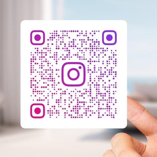 Benutzerdefinierte QR-Code-Aufkleber, benutzerdefinierte Aufkleber für Business-Logo, QR-Code-Etiketten, wasserdicht, Vinyl, benutzerdefinierte Etiketten (weiß) von Youdian