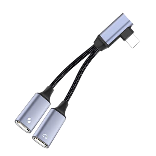 USB C Splitter - USB C Kopfhörerbuchse | 2 In 1 Typ C Audio | Ladeadapter USBs C Splitter Ohrhörerkabel -Kabelkonverter Kompatibel | Mikrofon -Jack Für -Streaming USB C Splitter - USB C Kopfhörerbuchse | 2 In 1 Typ C Audio | Ladeadapter USBs C Splitter Ohrhörerkabel -Kabelkonverter Kompatibel | Mikrofon -Jack Für -Streaming von Youding