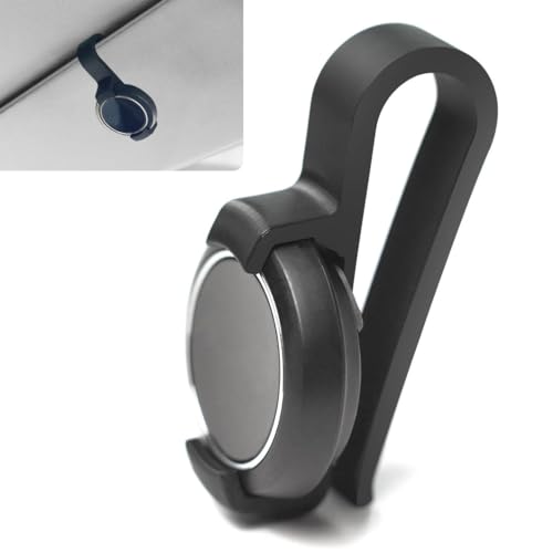 Youery Halterung Sonnenblende, Sonnenblenden Halter passend für Ooono Co-Driver No1, Generisch Sonnenblenden Halter Auto, Mount/Clip für Sonnenblende (Schwarz) von Youery