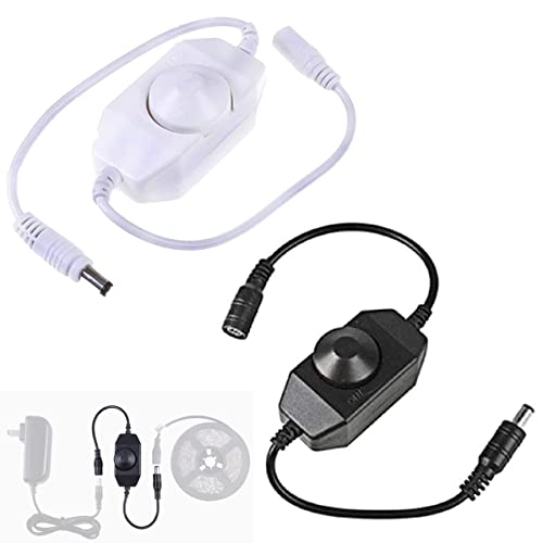 Youmile 2 Stück DC 12V-24V 6A PWM Dimmer Schalter Kontrolleur für LED-Streifen LED-Lichtschlauch 3528 5050 5630 Youmile 2 Stück DC 12V-24V 6A PWM Dimmer Schalter Kontrolleur für LED-Streifen LED-Lichtschlauch 3528 5050 5630 von Youmile