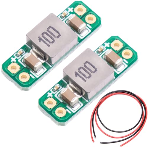 Youmile 2 Stück LC Filter Modul 5-50V Netzteil 3A Filter mit rotem und schwarzem Kabel für FPV Sender VTX FPV Racing Drone Quadcopter von Youmile