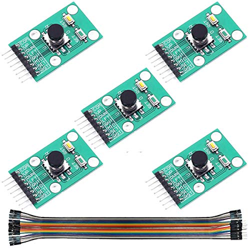 Youmile 5PACK Tastenmodul Wippe 5-Richtungs-Tastenmodul Navigation für MCU AVR-Spiel 5D-Wippe Joystick-unabhängige Tastatur für Arduino Joystick-Modul 5-Kanal mit Dupont Wire Youmile 5PACK Tastenmodul Wippe 5-Richtungs-Tastenmodul Navigation für MCU AVR-Spiel 5D-Wippe Joystick-unabhängige Tastatur für Arduino Joystick-Modul 5-Kanal mit Dupont Wire von Youmile