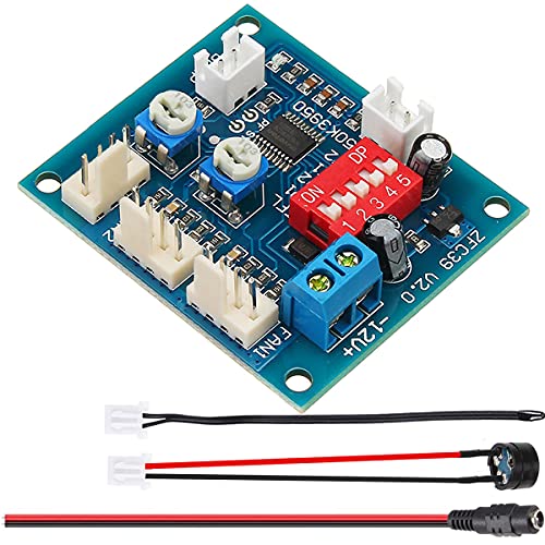 Youmile Vierdraht Thermostat 12V PWM Lüfter Drehzahlregler Regler Modul für PC Ventilator Drehzahlregelung Funktion von Youmile