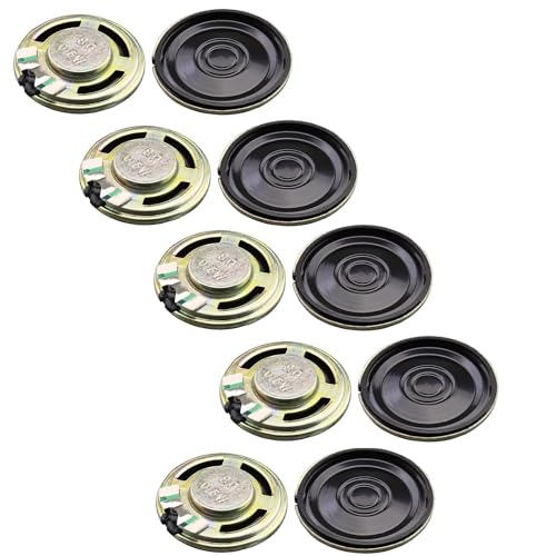 10X Inner Loudspeaker Speaker Compatible with Game Boy Color Advance GBA GBC 23mm 8 Ohms 0.5W Game Console Replacement Repair Parts von Young Wolf
