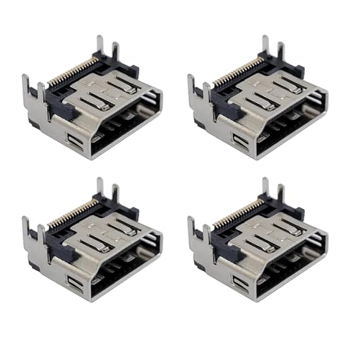 4x HDMI Port Socket Compatible with PlayStation 5 Socket Jack Interface Connector Replacement for PS5 von Young Wolf