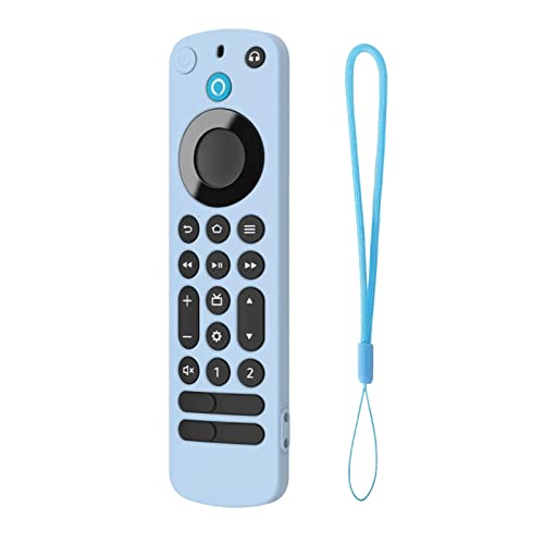 Silikonhülle Für Voice Remote Pro TV-Stick Silikon Hülle Kompatibel Für Alexa Voice Remote Pro, Release Soft Anti-Rutsch Hülle, Stoßfeste Fernbedienungs Schutz Hülle Für Alexas Voice Remote Pro von Youngwier