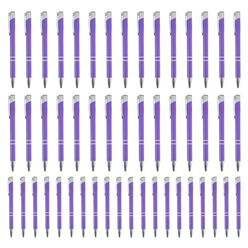 Youngwier Büro-Kugelschreiber | 50x Metall-Signierstift,Stilvolles Schreibzubehör Mit Silberner Klammer Multifunktions-Schreibgerät Für Pflegekräfte, Geschäftseliten, Lehrer & Unterwegs Youngwier Büro-Kugelschreiber | 50x Metall-Signierstift,Stilvolles Schreibzubehör Mit Silberner Klammer Multifunktions-Schreibgerät Für Pflegekräfte, Geschäftseliten, Lehrer & Unterwegs von Youngwier
