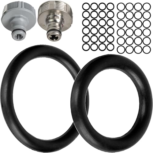 Ersatz O-Ringe Set, 50 Stück, für G 1/2" und 3/4" Zoll Garten Stecksysteme, kompatibel mit Gardena 21 und 26,5 mm Hahnverbinder, Ø 16 x 11 und 22,3 x 17 mm, Gummi, Dichtring für 5303, 05303-00.701.00 Ersatz O-Ringe Set, 50 Stück, für G 1/2" und 3/4" Zoll Garten Stecksysteme, kompatibel mit Gardena 21 und 26,5 mm Hahnverbinder, Ø 16 x 11 und 22,3 x 17 mm, Gummi, Dichtring für 5303, 05303-00.701.00 von Your Day Mate