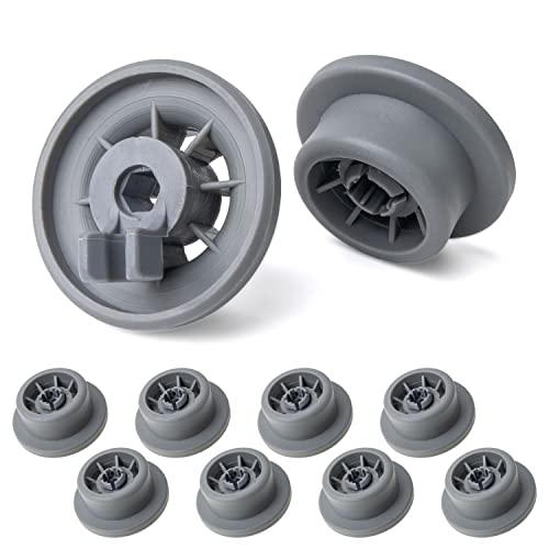Korbrollen für Geschirrspüler, 8 Stück, in Grau, Ø 26 x 10 mm Laufrolle, Spülmaschinen Rollen universal für die meisten Geschirrspüler, Ersatz Unterkorbrollen Geschirr Korb, Reparatur Spülmaschine Set Korbrollen für Geschirrspüler, 8 Stück, in Grau, Ø 26 x 10 mm Laufrolle, Spülmaschinen Rollen universal für die meisten Geschirrspüler, Ersatz Unterkorbrollen Geschirr Korb, Reparatur Spülmaschine Set von Your Day Mate