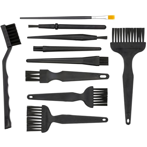 Nylon Pinsel und Bürsten Set, 10 Pack, Anti statische Reinigungspinsel für Motherboard, CPU, GPU, Lautsprecher, PC Innenleben Reinigungsset, Tastatur Reinigungsbürste, Reinigung von leitfähigem Boden Nylon Pinsel und Bürsten Set, 10 Pack, Anti statische Reinigungspinsel für Motherboard, CPU, GPU, Lautsprecher, PC Innenleben Reinigungsset, Tastatur Reinigungsbürste, Reinigung von leitfähigem Boden von Your Day Mate
