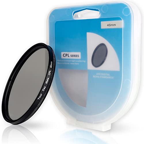 Polfilter CPL, Ø 46 mm, minimiert störende Lichtreflexionen, verbessert optische Klarheit und Farbtreue, Zirkularer Polarisationsfilter in Aluminiumfassung, Kamera Filter, Schutzfilter Polarisation Polfilter CPL, Ø 46 mm, minimiert störende Lichtreflexionen, verbessert optische Klarheit und Farbtreue, Zirkularer Polarisationsfilter in Aluminiumfassung, Kamera Filter, Schutzfilter Polarisation von Your Day Mate
