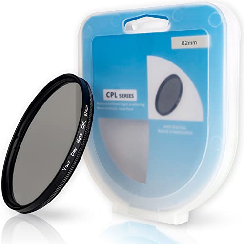 Polfilter CPL, Ø 82 mm, minimiert störende Lichtreflexionen, verbessert optische Klarheit und Farbtreue, Zirkularer Polarisationsfilter in Aluminiumfassung, Kamera Filter, Schutzfilter Polarisation Polfilter CPL, Ø 82 mm, minimiert störende Lichtreflexionen, verbessert optische Klarheit und Farbtreue, Zirkularer Polarisationsfilter in Aluminiumfassung, Kamera Filter, Schutzfilter Polarisation von Your Day Mate