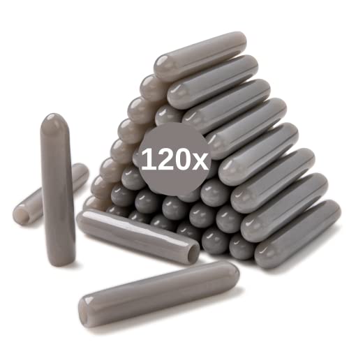 Schutzkappen für Geschirrspüler Korb, 120 Stück, aus Silikon, in Grau, 25 x Ø 5 mm, Schutz Zinken universell für die meisten Geschirrspüler, Spülmaschine Korbspitze Kappe, Ersatz Abdeckkappen Gestell Schutzkappen für Geschirrspüler Korb, 120 Stück, aus Silikon, in Grau, 25 x Ø 5 mm, Schutz Zinken universell für die meisten Geschirrspüler, Spülmaschine Korbspitze Kappe, Ersatz Abdeckkappen Gestell von Your Day Mate