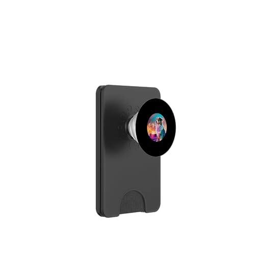 Australian Shepherd mit einer Vintage-80er-Ästhetik PopSockets PopWallet für MagSafe Australian Shepherd mit einer Vintage-80er-Ästhetik PopSockets PopWallet für MagSafe von Your Favorite Dog in Synthwave Aesthetic