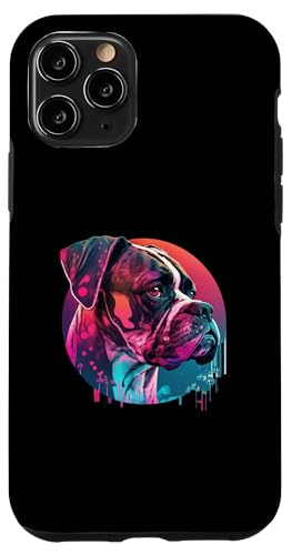 Boxer Dog Synthwave 80er Jahre Retrowave Aesthetic Hülle für iPhone 11 Pro Boxer Dog Synthwave 80er Jahre Retrowave Aesthetic Hülle für iPhone 11 Pro von Your Favorite Dog in Synthwave Aesthetic