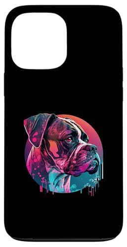 Boxer Dog Synthwave 80er Jahre Retrowave Aesthetic Hülle für iPhone 13 Pro Max Boxer Dog Synthwave 80er Jahre Retrowave Aesthetic Hülle für iPhone 13 Pro Max von Your Favorite Dog in Synthwave Aesthetic