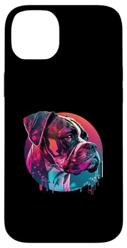 Boxer Dog Synthwave 80er Jahre Retrowave Aesthetic Hülle für iPhone 14 Plus Boxer Dog Synthwave 80er Jahre Retrowave Aesthetic Hülle für iPhone 14 Plus von Your Favorite Dog in Synthwave Aesthetic