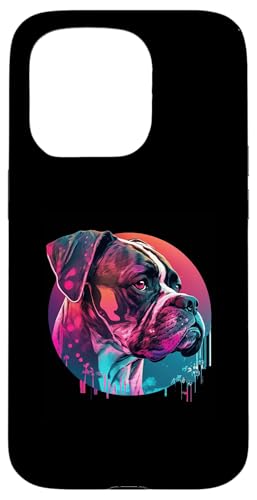 Boxer Dog Synthwave 80er Jahre Retrowave Aesthetic Hülle für iPhone 15 Pro Boxer Dog Synthwave 80er Jahre Retrowave Aesthetic Hülle für iPhone 15 Pro von Your Favorite Dog in Synthwave Aesthetic