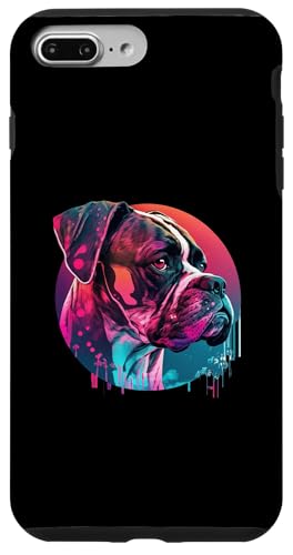 Boxer Dog Synthwave 80er Jahre Retrowave Aesthetic Hülle für iPhone 7 Plus/8 Plus Boxer Dog Synthwave 80er Jahre Retrowave Aesthetic Hülle für iPhone 7 Plus/8 Plus von Your Favorite Dog in Synthwave Aesthetic