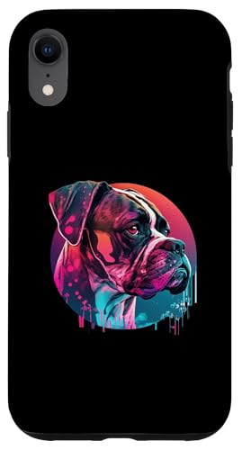 Boxer Dog Synthwave 80er Jahre Retrowave Aesthetic Hülle für iPhone XR Boxer Dog Synthwave 80er Jahre Retrowave Aesthetic Hülle für iPhone XR von Your Favorite Dog in Synthwave Aesthetic